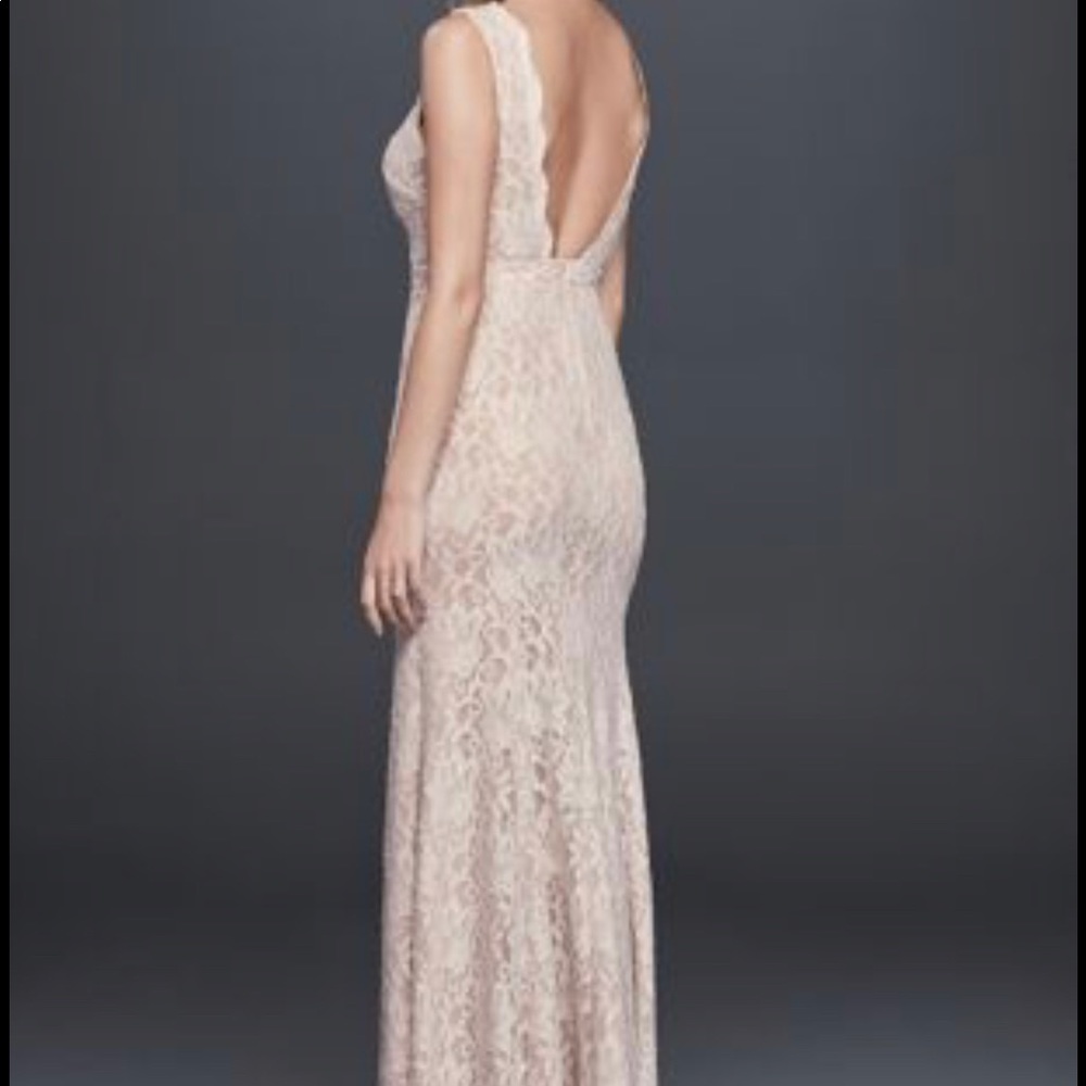 Lace Wedding Dress -Never Worn - Picture 2 of 3